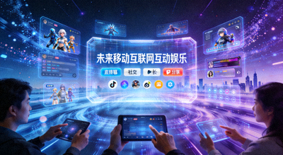 未来移动互联网互动娱乐概念